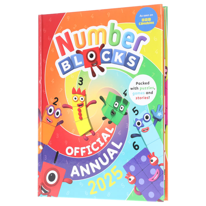 Numberblocks Annual 2025 by Sweet Cherry Publishing - Ages 3-5 - Hardback