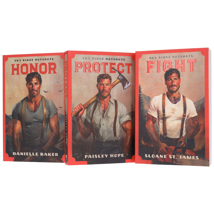 Sky Ridge Hotshots Series by Sloane St. James, Paisley Hope & Danielle Baker 3 Books Collection Set - Fiction - Paperback