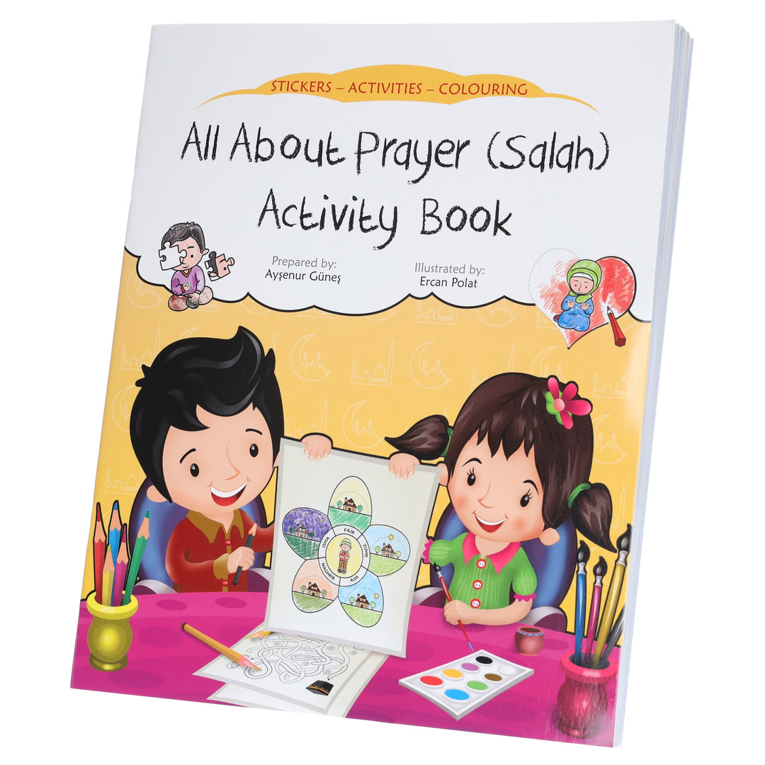 Discover Islam Sticker Activity Children 4 Books Set By Aysenur Gunes - Ages 3-7 - Paperback