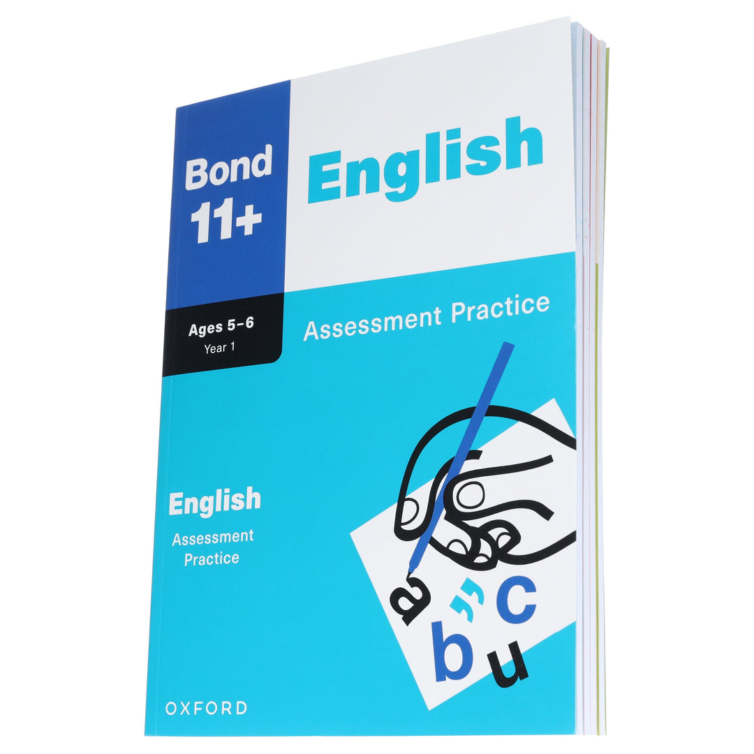 Bond 11+ Assessment Practice Year 1 (Ages 5-6) By Oxford: 4 Books Collection Set - Paperback