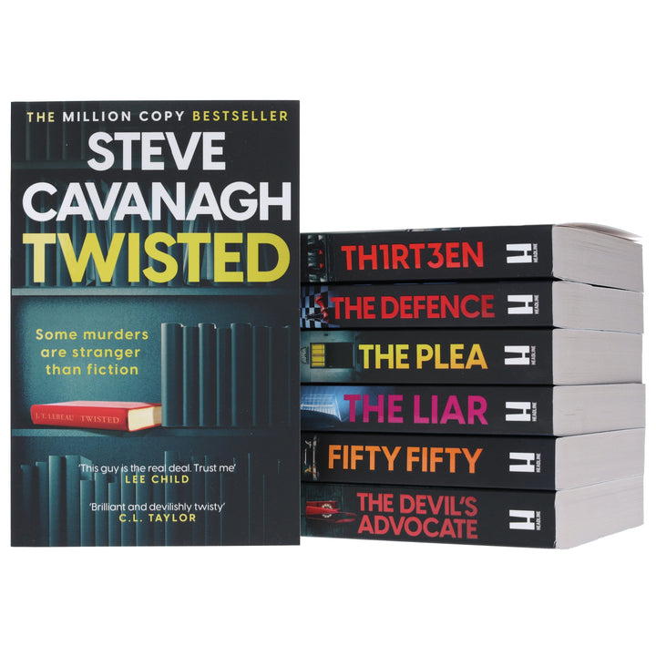 Eddie Flynn Series By Steve Cavanagh 7 Books Collection Set - Fiction - Paperback