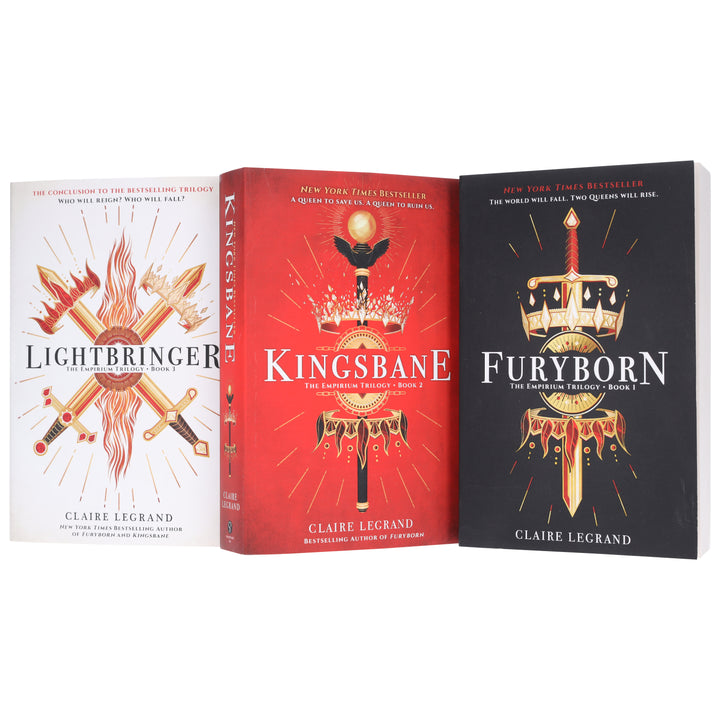 The Empirium Trilogy by Claire Legrand 3 Books Collection Set - Ages 14-18 - Paperback