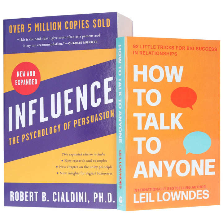 Influence & How to Talk to Anyone: 2 Books Collection Set - Non Fiction – Paperback