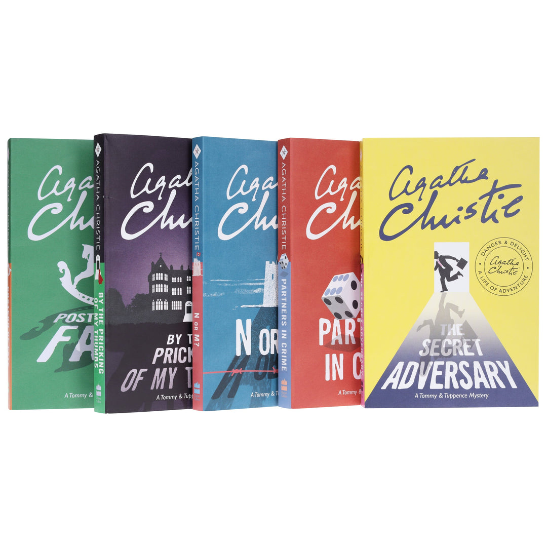 A Tommy and Tuppence Mystery Series by Agatha Christie 5 Books Collection Set - Fiction - Paperback