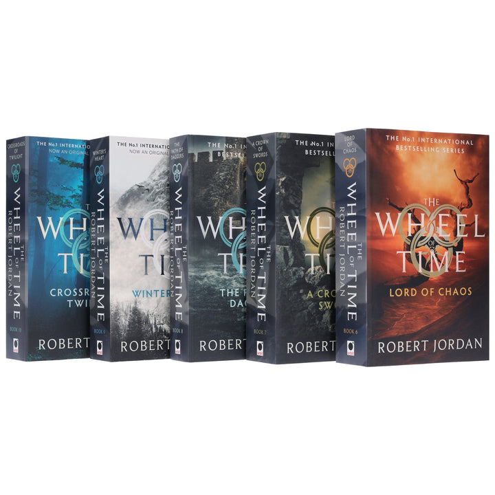 The Wheel of Time by Robert Jordan: Books 6-10 Collection Set - Fiction - Paperback