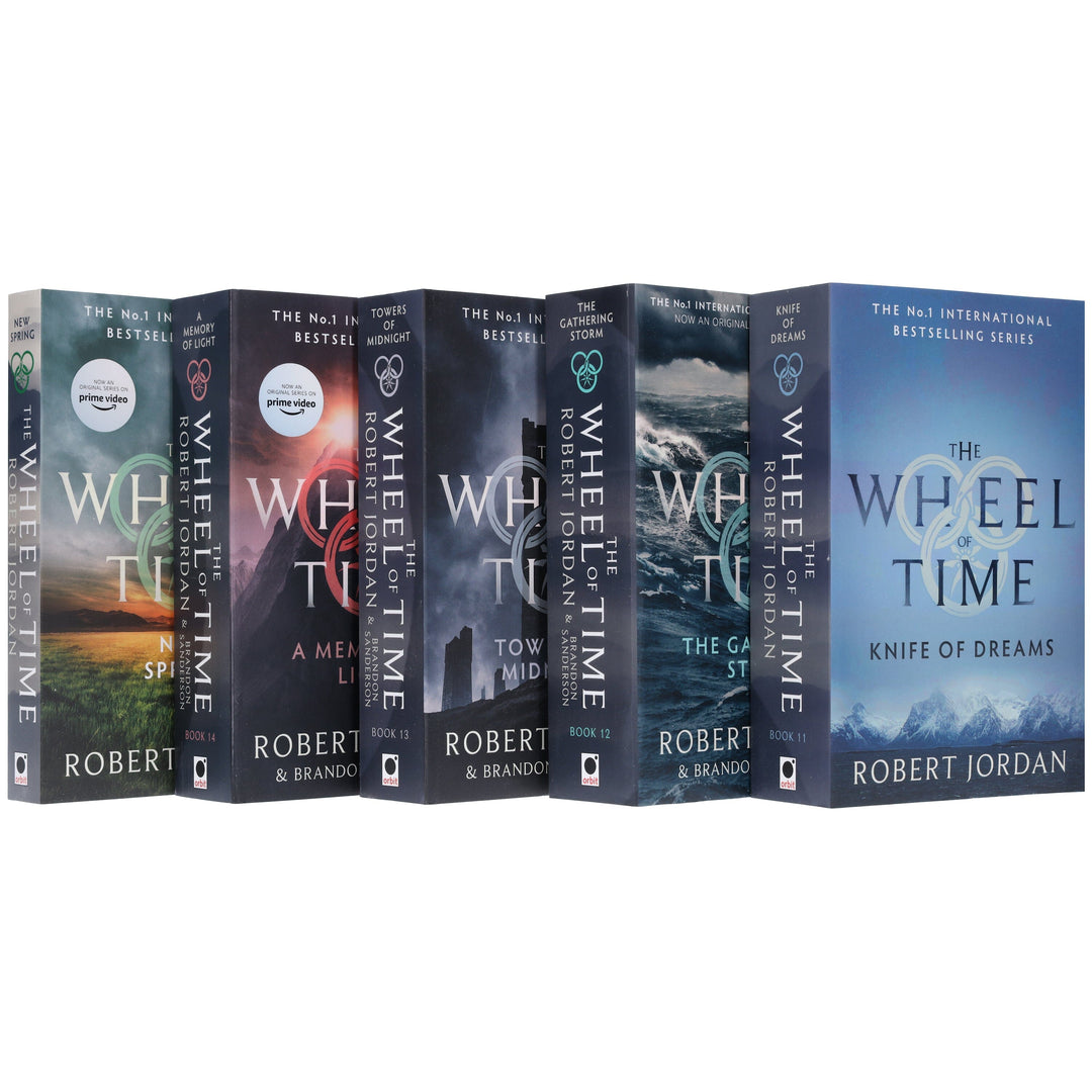 The Wheel of Time by Robert Jordan: Books 11-14 & New Spring Collection Set - Fiction - Paperback