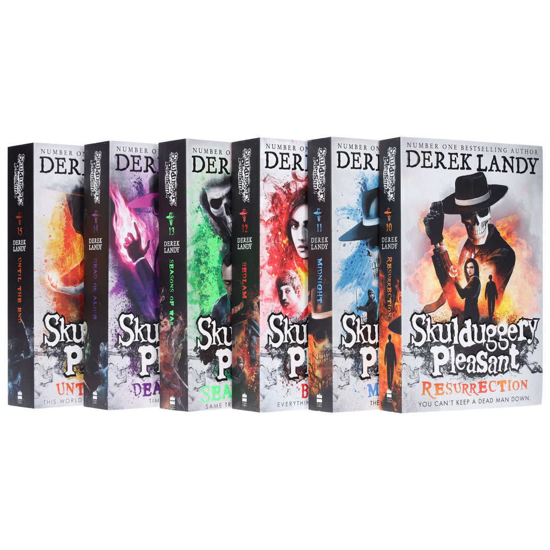 Skulduggery Pleasant Series (Book 10-15) by Derek Landy 6 Books Collection Set - Ages 11-14 - Paperback