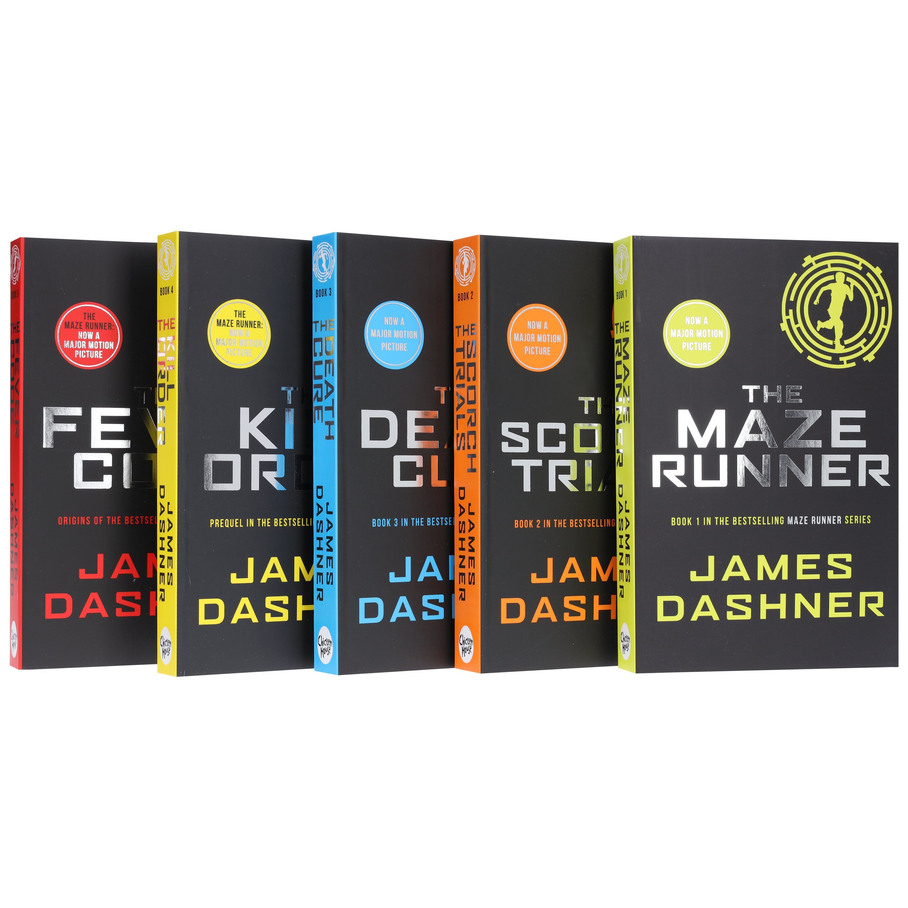 The Maze Runner Series By James Dashner 5 Books Collection Set