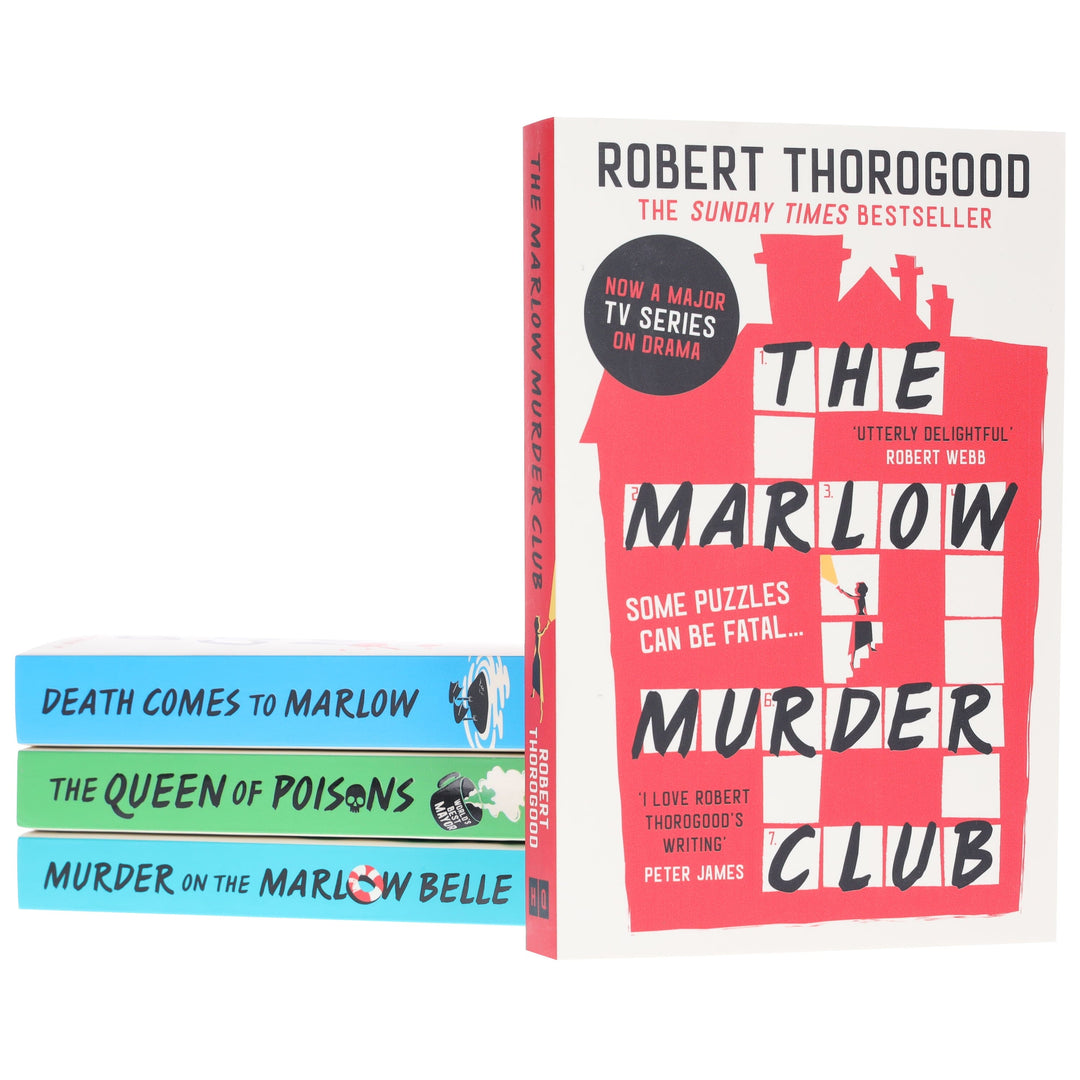 The Marlow Murder Club Mysteries By Robert Thorogood 4 Books Collection  Set - Fiction - Paperback