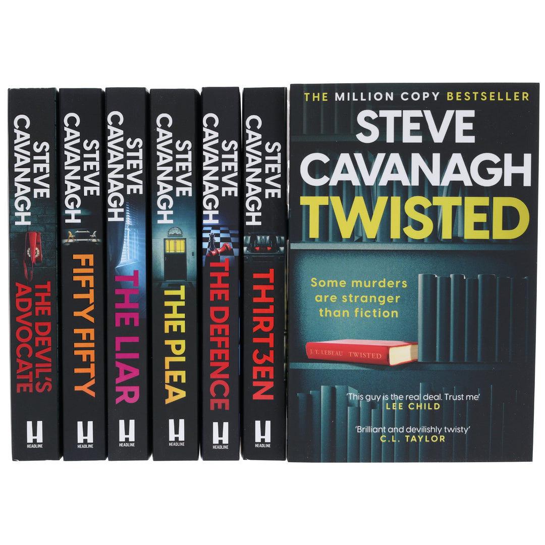 Eddie Flynn Series By Steve Cavanagh 7 Books Collection Set - Fiction - Paperback