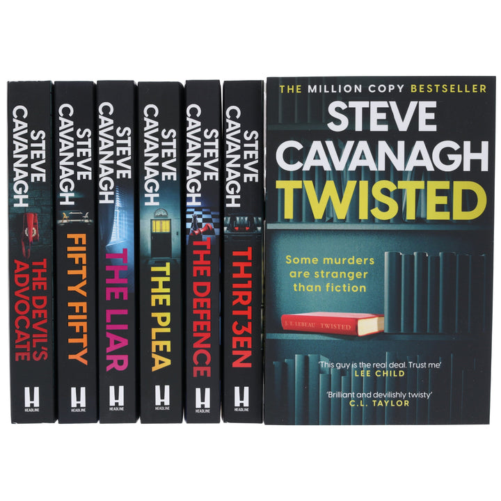 Eddie Flynn Series By Steve Cavanagh 7 Books Collection Set - Fiction - Paperback