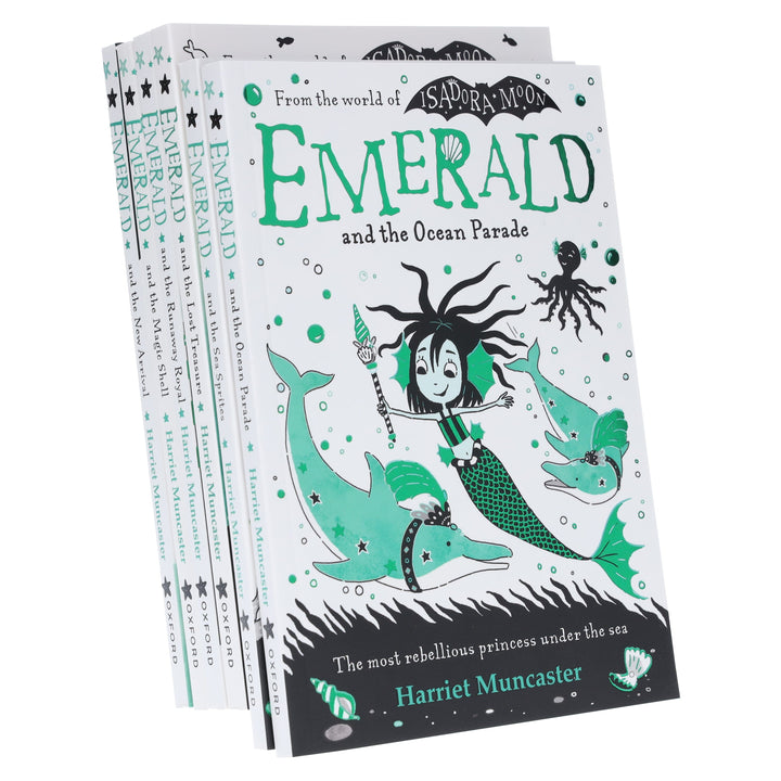 Emerald Series Book 1-6 (World of Isadora Moon) By Harriet Muncaster: 6 Books Collection Set - Ages 5-7 - Paperback