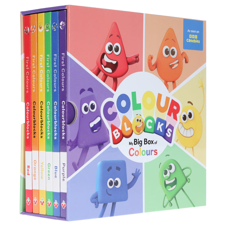 Colourblocks: My Big Box of Colours 6 Books Collection Set - Ages 3-6 - Board Book
