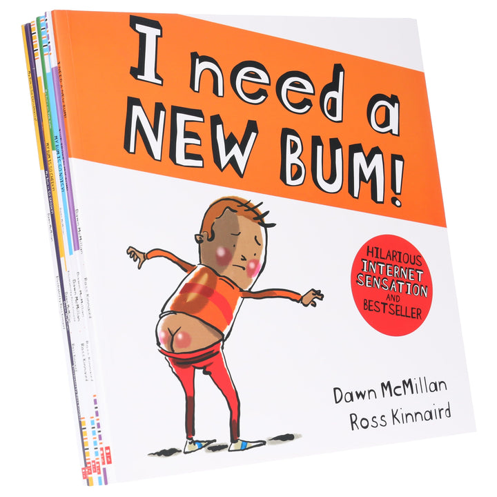 New Bum Series By Dawn McMillan 7 Books Collection Set - Ages 2-6 - Paperback