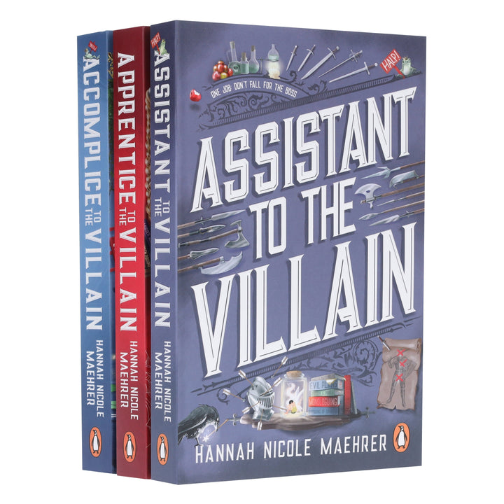 Assistant to the Villain Series By Hannah Nicole Maehrer 3 Books Collection Set - Fiction - Paperback