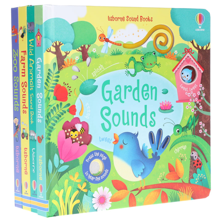 Usborne Sound Books By Sam Taplin 4 Books Collection Set (Series 2) - Ages 0-5 - Board Book