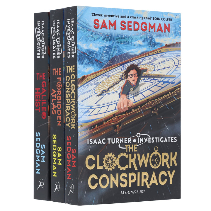 Isaac Turner Investigates Series by Sam Sedgman 3 Books Collection Set - Ages 9-12 - Paperback