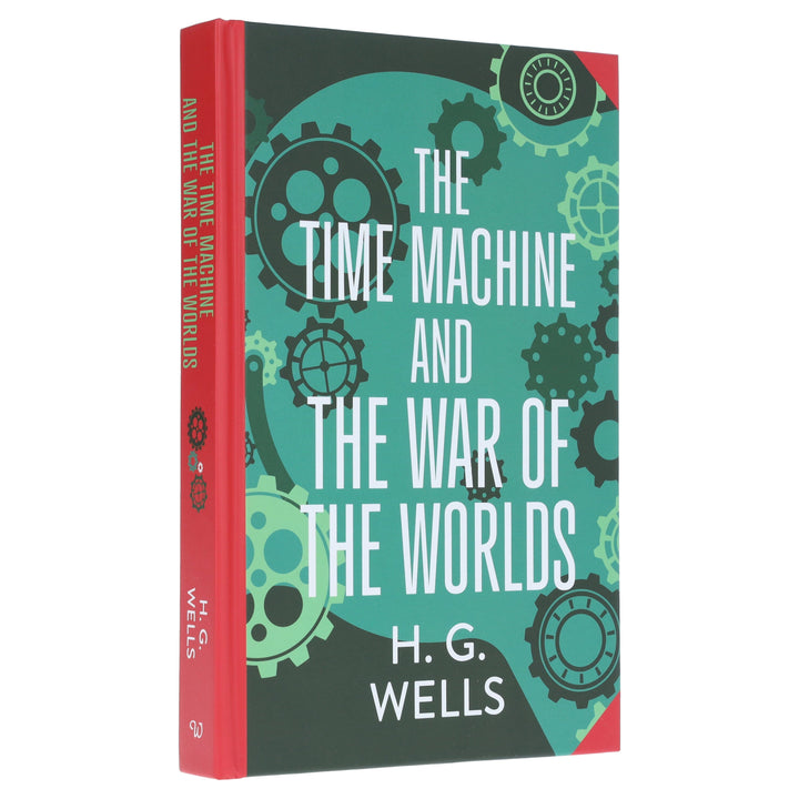 The Time Machine & The War of The Worlds by H. G. Wells (Deluxe Edition) - Sprayed Edge Hardback