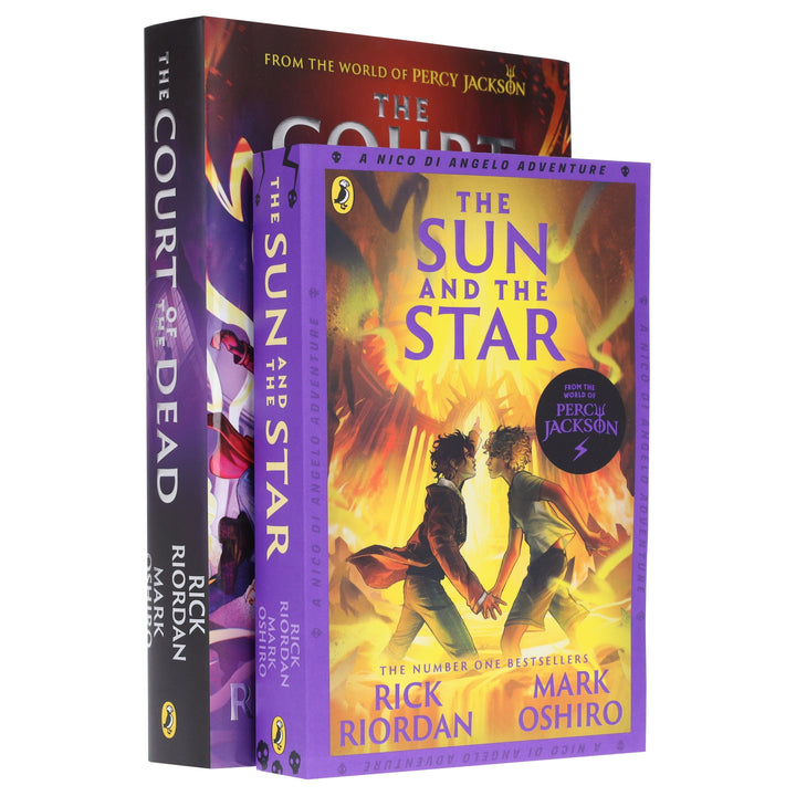 A Nico di Angelo Adventures Series by Rick Riordan & Mark Oshiro 2 Books Collection Set - Ages 9-17 - Paperback/Hardback