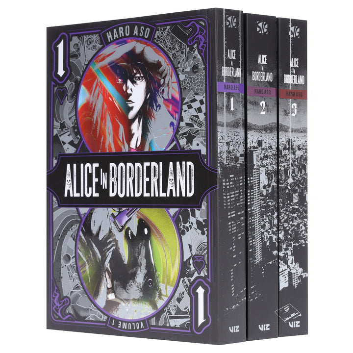 Alice in Borderland (Vol. 1-3) by Haro Aso 3 Books Collection Manga Set - Fiction - Paperback