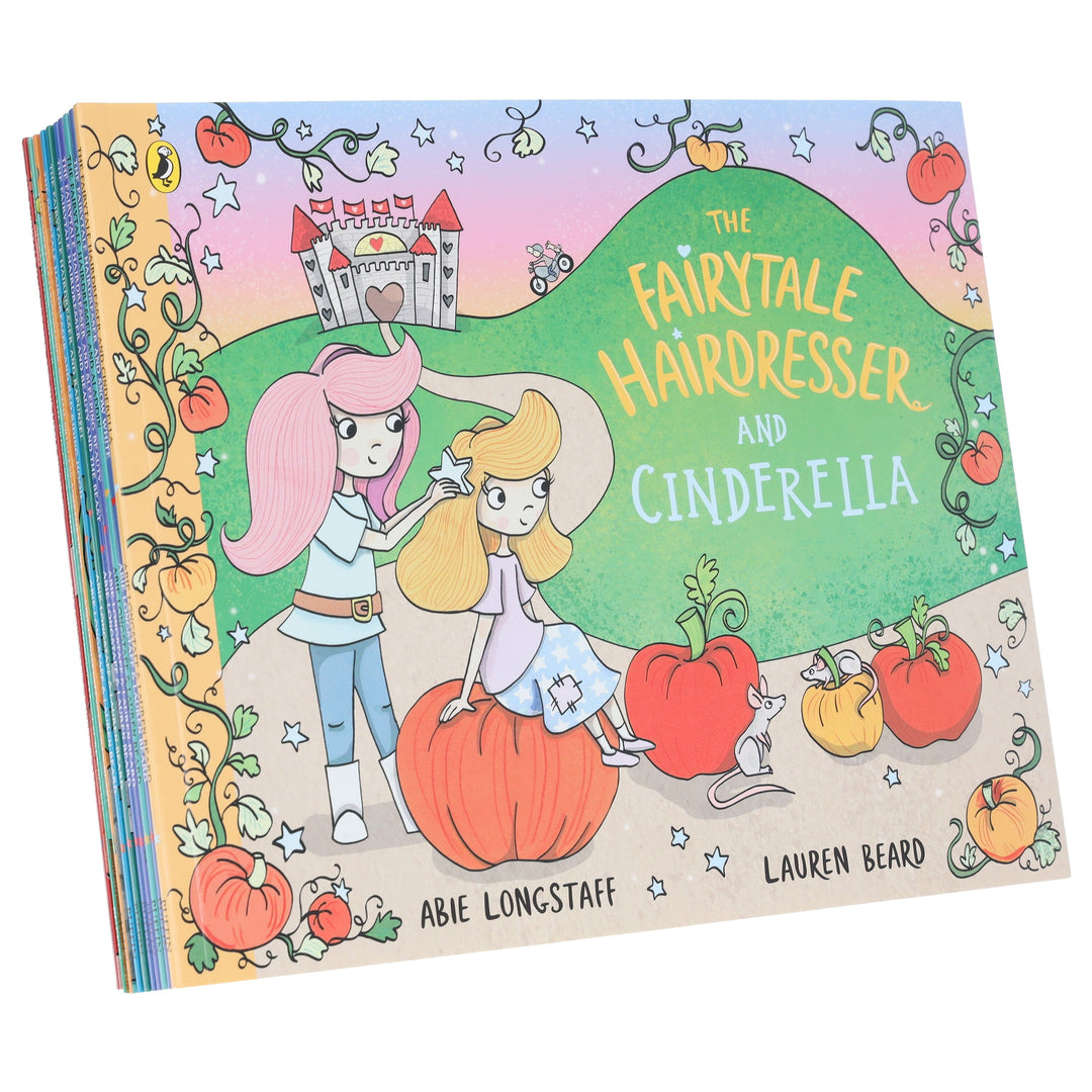 The Fairytale Hairdresser Collection by Abie Longstaff Illustrated 10 Books Set - Ages 3+ - Paperback