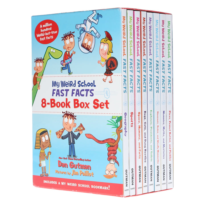 My Weird School Fast Facts By Dan Gutman: 8 Books Collection Box Set - Ages 6-10 - Paperback