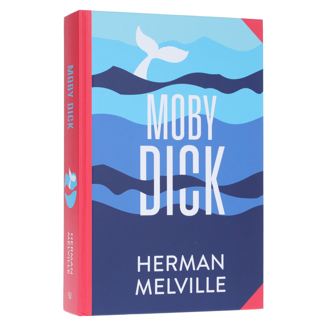 Moby Dick by Herman Melville - Fiction - Sprayed Edge Hardback