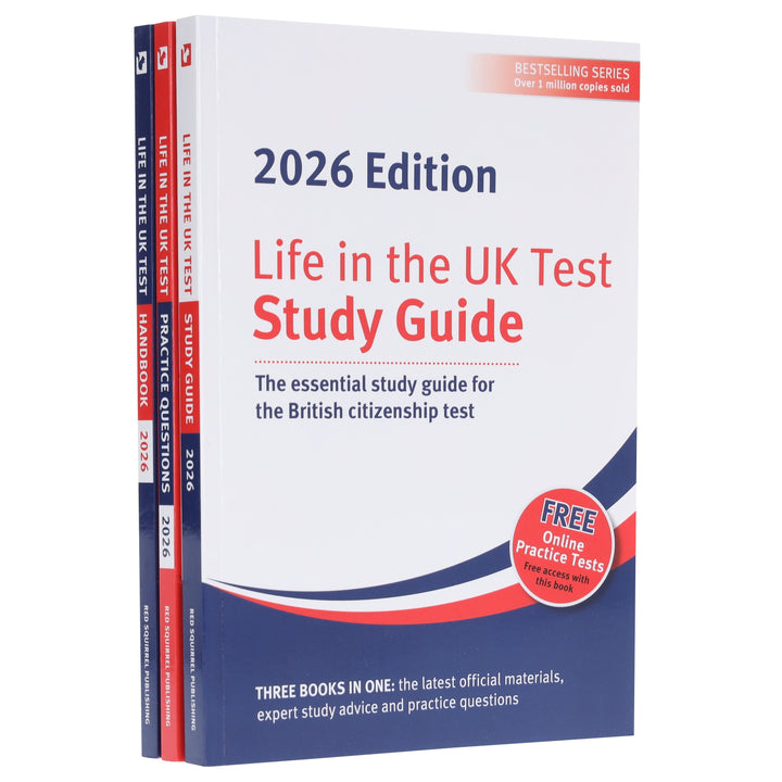 Life in the UK Test 2026 By Henry Dillon and Alastair Smith 3 Books Collection Set - Non Fiction - Paperback