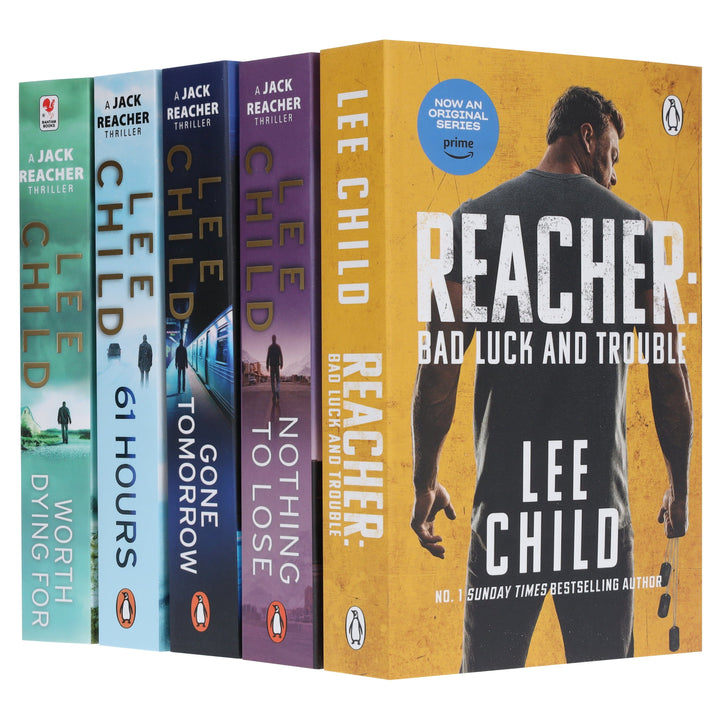 Jack Reacher by Lee Child: Books 11-15 Collection Set - Fiction - Paperback