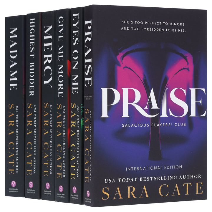 Salacious Players' Club Series By Sara Cate 6 Books Collection Set - Fiction - Paperback