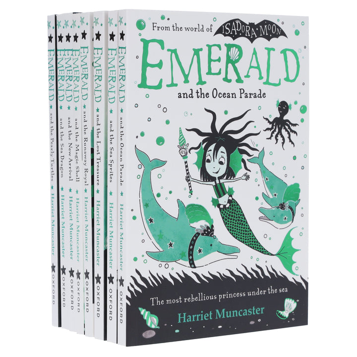 Emerald Series Book 1-8 (World of Isadora Moon) By Harriet Muncaster: 8 Books Collection Set - Ages 5-7 - Paperback