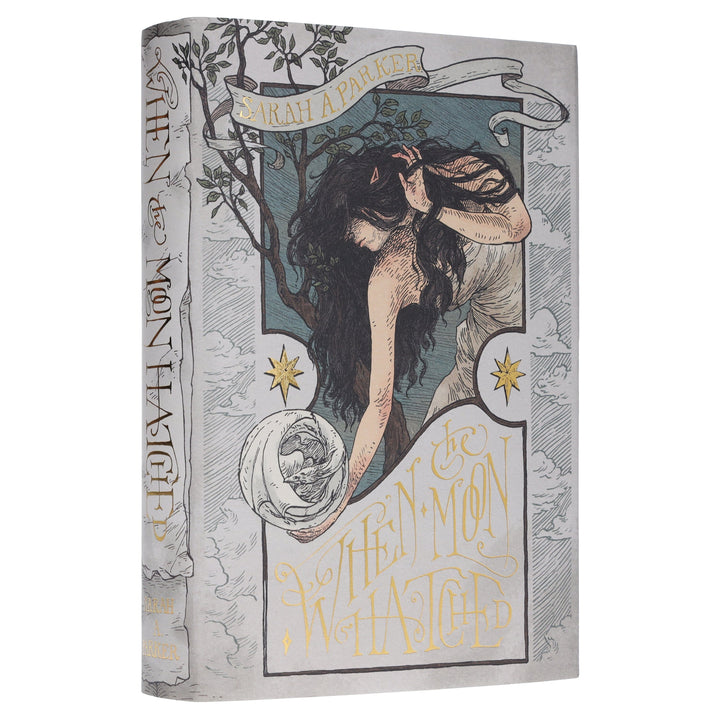 When the Moon Hatched Deluxe Collector's Edition by Sarah A. Parker (The Moonfall Series, Book 1) - Fiction - Hardback