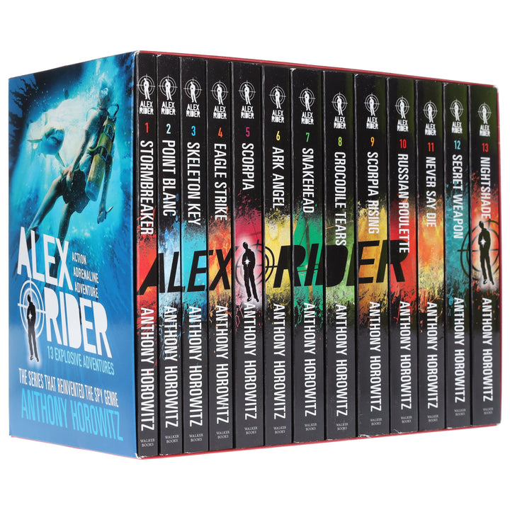 Alex Rider The Complete Missions by Anthony Horowitz: 13 Books Collection Box Set - Ages 9-14 - Paperback