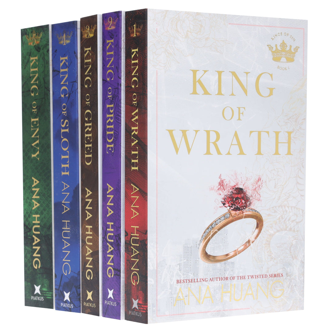 Kings of Sin Series By Ana Huang 5 Books Collection Box Set - Fiction - Paperback
