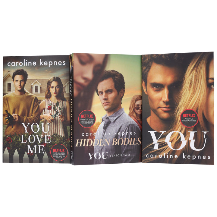 You Series by Caroline Kepnes (You, Hidden Bodies & You Love Me) 3 Books Collection Set – Fiction - Paperback