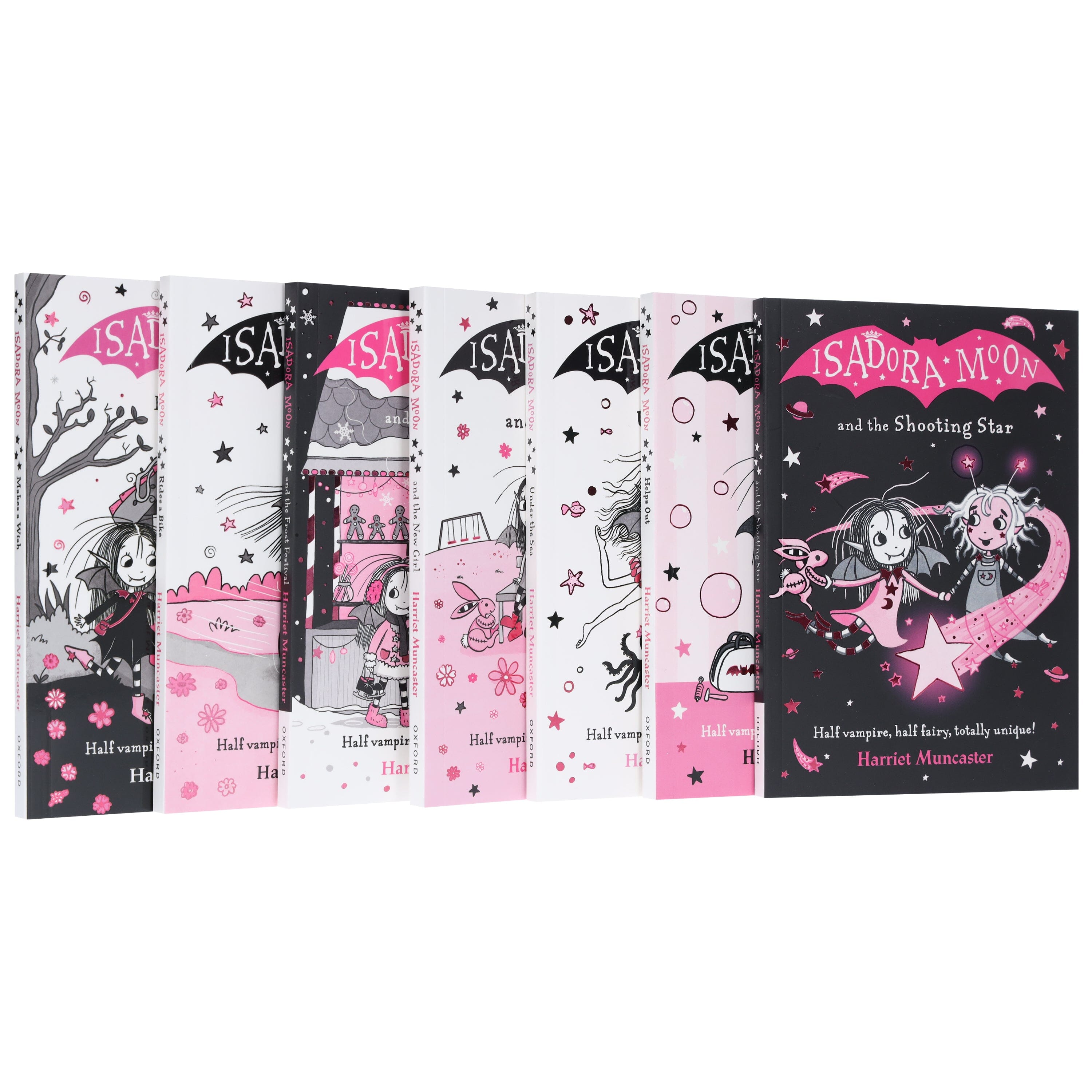 Isadora Moon Series By Harriet Muncaster: illustrated 7 Books