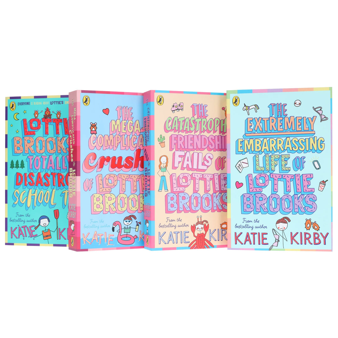 Lottie Brooks Series By Katie Kirby 4 Books Collection Set - Ages 9-12 - Paperback
