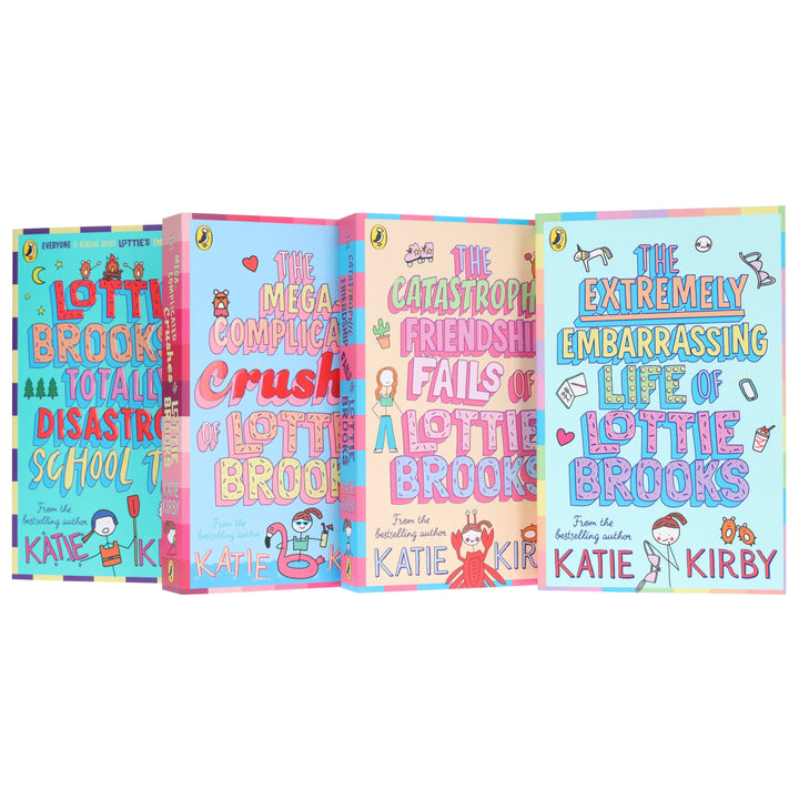 Lottie Brooks Series By Katie Kirby 4 Books Collection Set - Ages 9-12 - Paperback