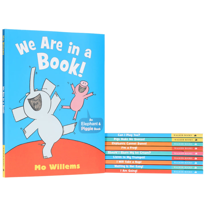 Elephant & Piggie, Best Friends For Ever! Series by Mo Willems: 10 Picture Books Collection Box Set - Ages 4-8 - Paperback