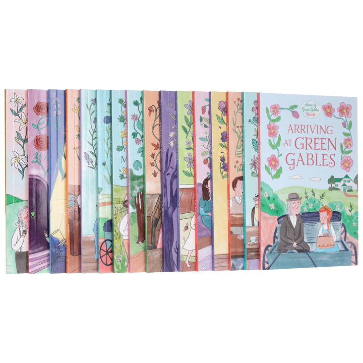 The Anne of Green Gables Collection by Samantha Newman Illustrated 16 Books Box Set - Ages 7-12 - Paperback