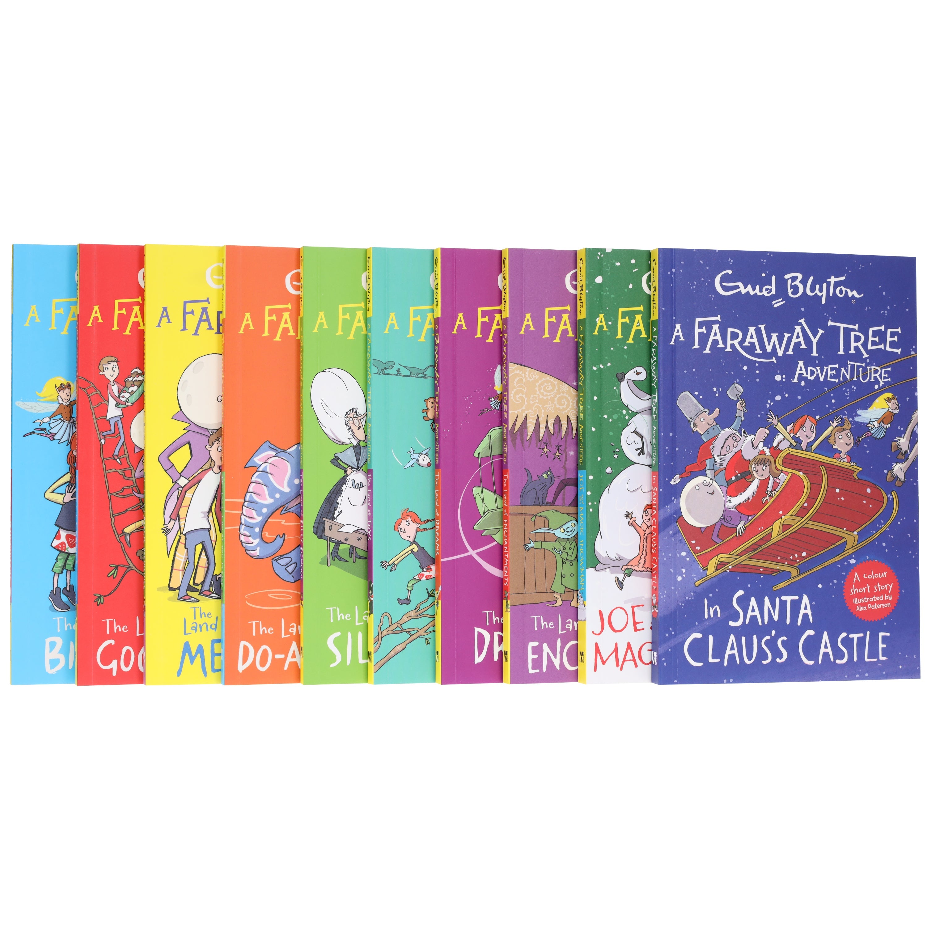Faraway Treeアドベンチャー全カラー正規品10冊Enid Blyton The Faraway Tree Adventures by Enid Blyton 10 Colour Stories Books