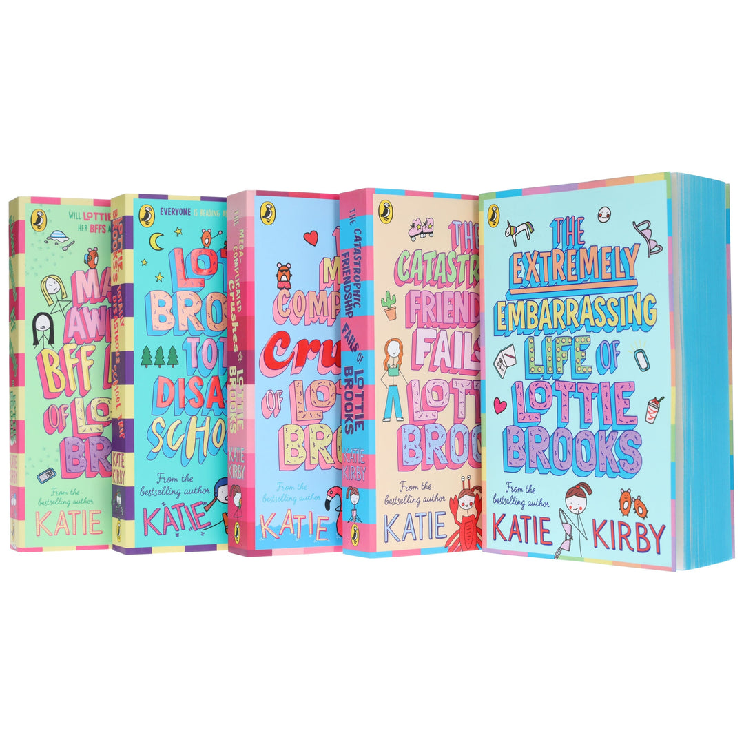 Lottie Brooks Series By Katie Kirby 5 Books Collection Set - Ages 9-12 - Paperback
