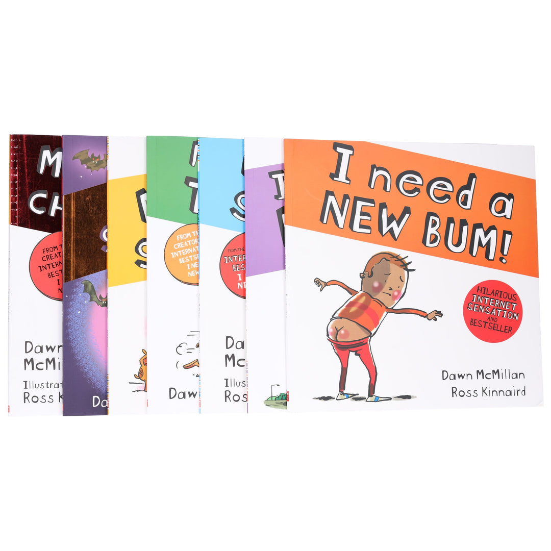 New Bum Series By Dawn McMillan 7 Books Collection Set - Ages 2-6 - Paperback
