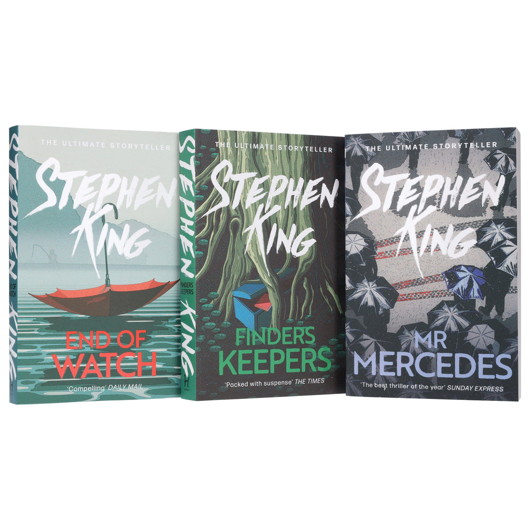The Bill Hodges Trilogy by Stephen King 3 Books Collection Set - Fiction - Paperback