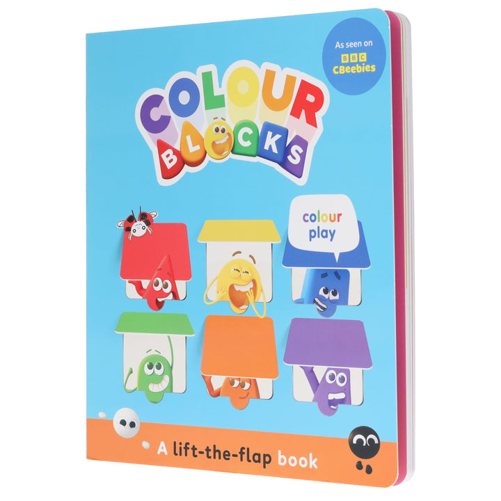Colourblocks Colour Play: A Lift-the-Flap Book By Sweet Cherry Publishing - Ages 3-5 -  Board book