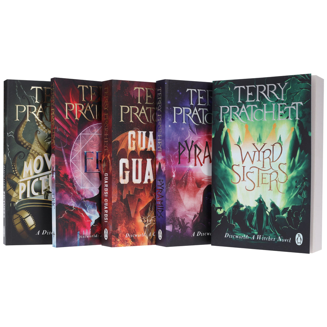 Discworld by Terry Pratchett Series 2 (Book 6-10) Collection Set - Fiction - Paperback