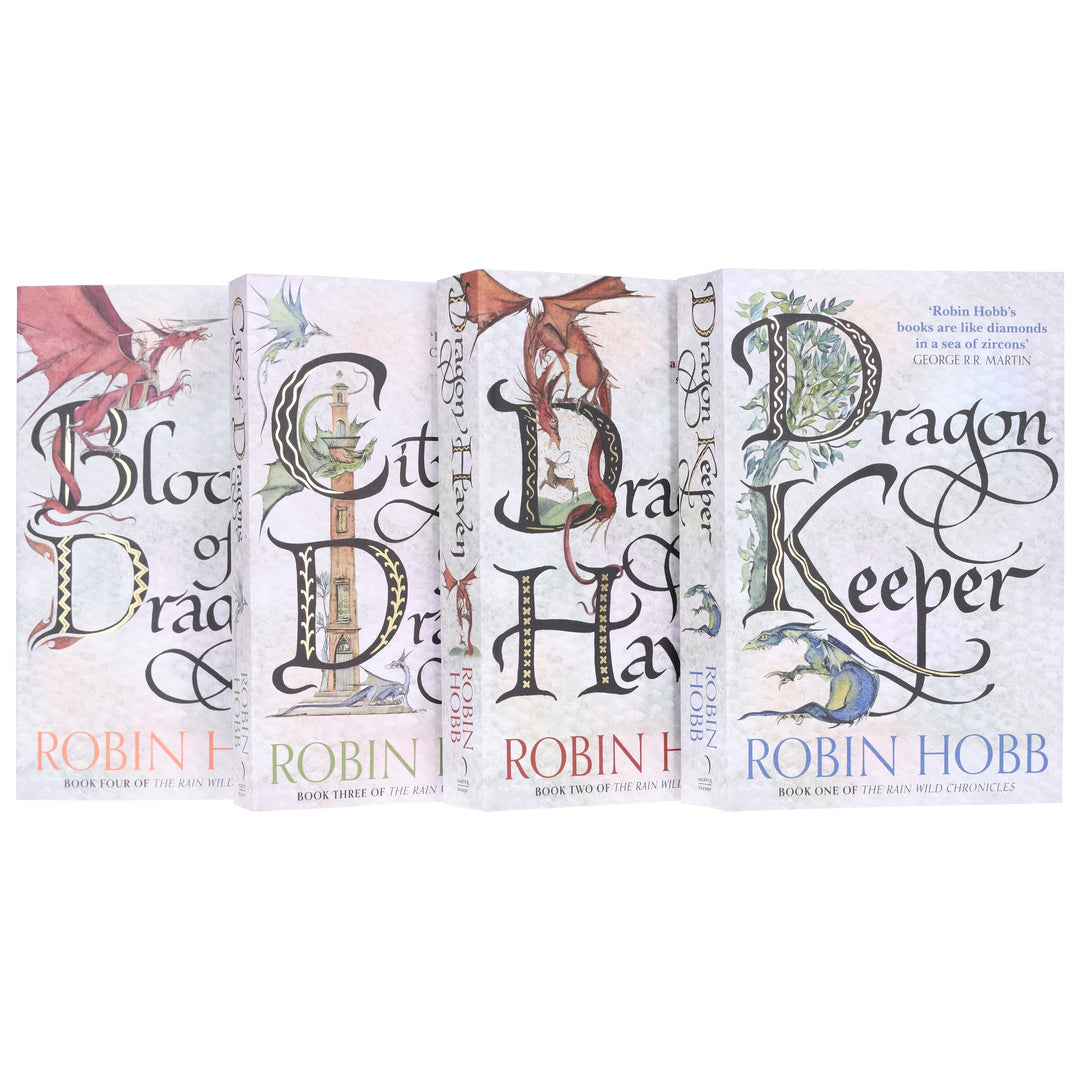 Rain Wild Chronicles by Robin Hobb 4 Books Collection Set - Fiction - Paperback