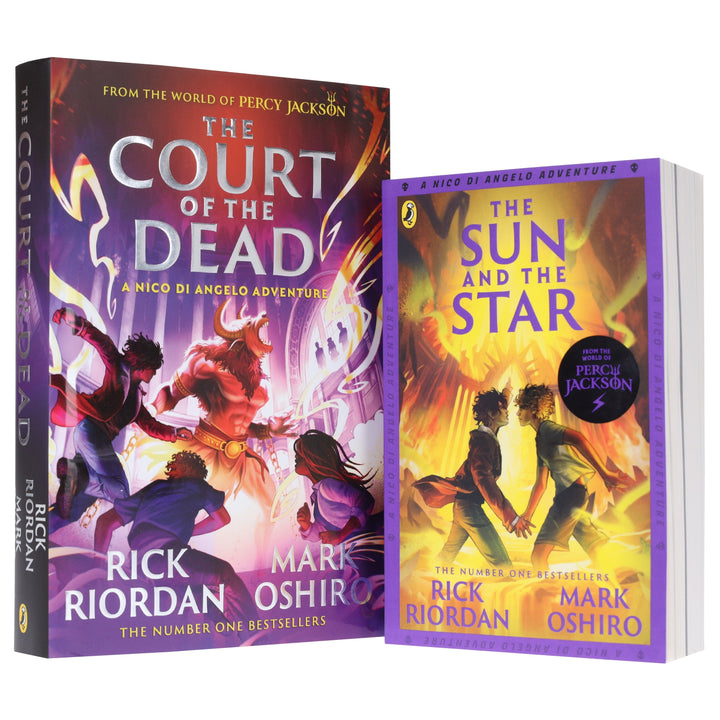A Nico di Angelo Adventures Series by Rick Riordan & Mark Oshiro 2 Books Collection Set - Ages 9-17 - Paperback/Hardback