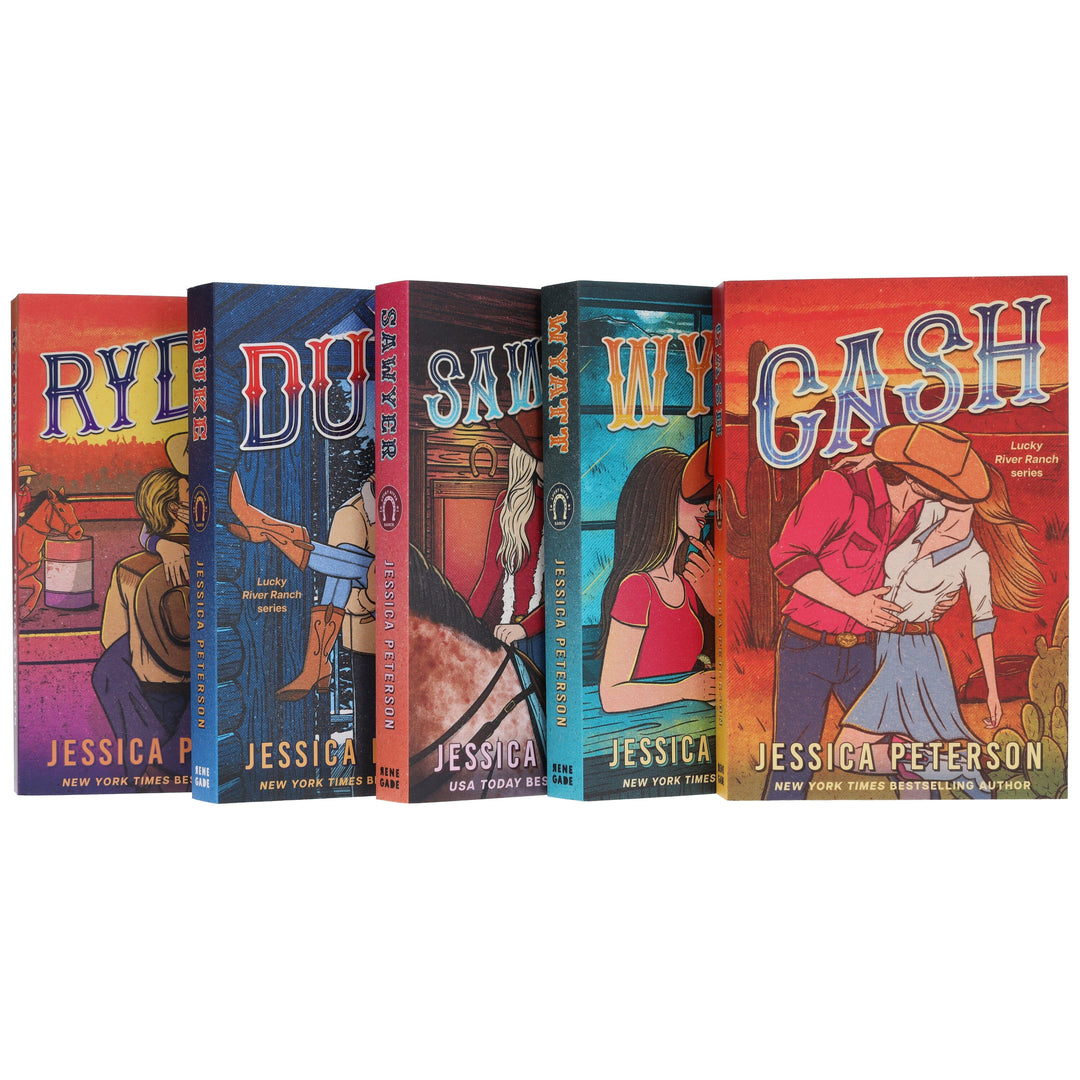 Lucky River Ranch Series by Jessica Peterson 5 Books Collection Set - Fiction - Paperback