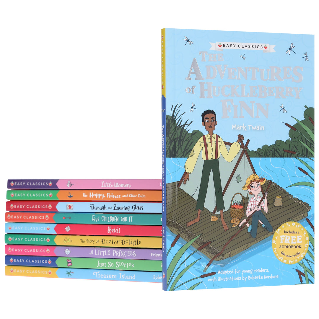 The Children's Easy Classics (Volume 2) 10 Books Collection Box Set (Includes Free Audiobooks!) - Ages 7-9 - Paperback